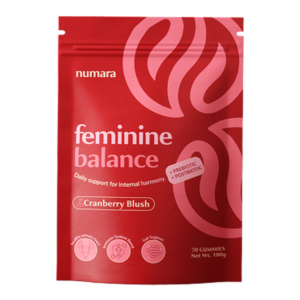 Numara Cranberry Prebiotic Gummies