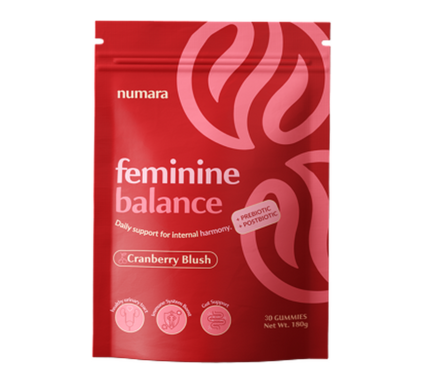 Numara Cranberry Blush gummies